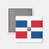 ドミニカ共和国国旗 マグネット (正面/裏面)