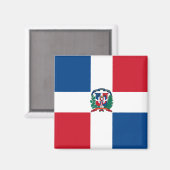 ドミニカ共和国国旗 マグネット (正面/裏面)