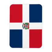 ドミニカ共和国国旗 マグネット (縦)