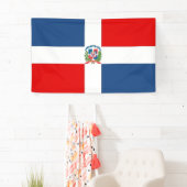 ドミニカ共和国国旗 横断幕 (インサイチュ)
