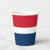 ドミニカ共和国国旗 紙コップ (裏面)