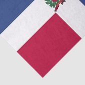 ドミニカ共和国国旗 薄葉紙 (詳細)