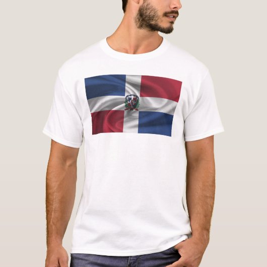 ドミニカ共和国国旗 Tシャツ (正面)