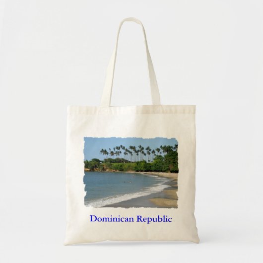 ドミニカ共和国旅行バッグ トートバッグ (正面)