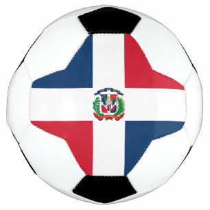 ドミニカ共和国旗 サッカーボール