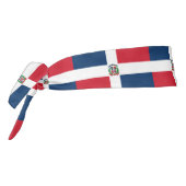 ドミニカ共和国旗 タイヘッドバンド (回転270)