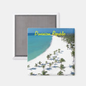 ドミニカ共和国磁石 マグネット (正面/裏面)