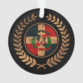 ドミニカ共和国 オーナメント (裏面)