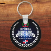 ドミニカ共和国 キーホルダー (正面)