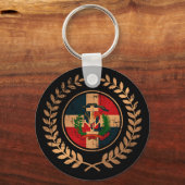 ドミニカ共和国 キーホルダー (正面)