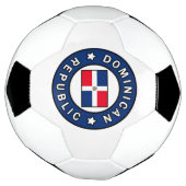 ドミニカ共和国 サッカーボール (回転)
