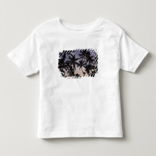 ドミニカ共和国、サマナ半島、ラス2 トドラーTシャツ (正面)