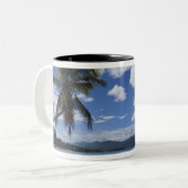 ドミニカ共和国、サマナ半島、ラス4 ツートーンマグカップ (正面左)