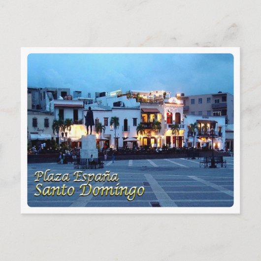 ドミニカ共和国 – サントドミンゴ –  ポストカード (正面)