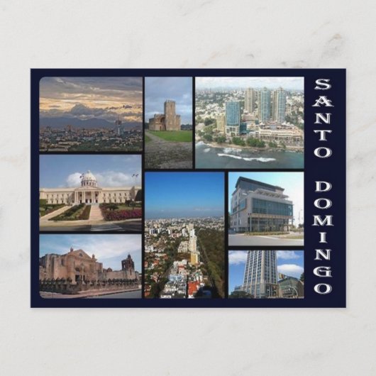 ドミニカ共和国 – サントドミンゴ – ポストカード (正面)