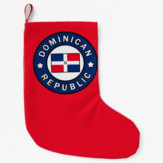 ドミニカ共和国 スモールクリスマスストッキング (正面)