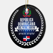 ドミニカ共和国 セラミックオーナメント (左)