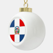 ドミニカ共和国 セラミックボールオーナメント (右)