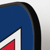 ドミニカ共和国 ピックルボールラケット (左詳細)