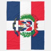 ドミニカ共和国 フリースブランケット (正面)