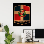 ドミニカ共和国 ポスター (ホームオフィス)