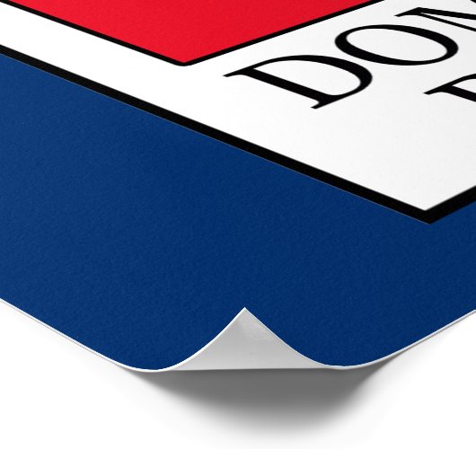 ドミニカ共和国 ポスター (角)