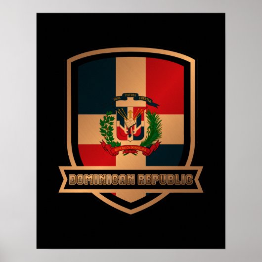 ドミニカ共和国 ポスター (正面)