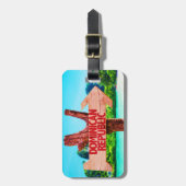 ドミニカ共和国 ラゲッジタグ (正面縦)