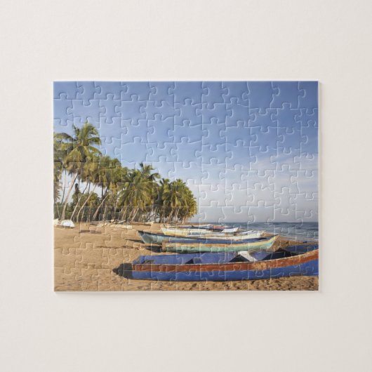ドミニカ共和国、北海岸、ナグア、プラヤ ジグソーパズル (横)