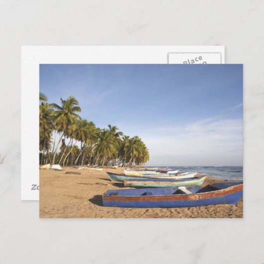 ドミニカ共和国、北海岸、ナグア、プラヤ ポストカード (正面/裏面)