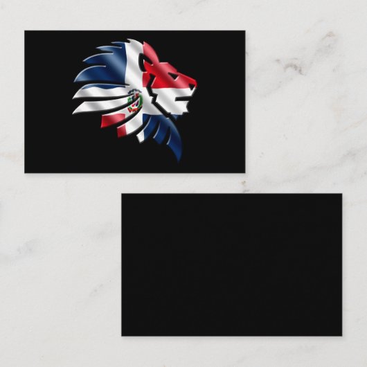 ドミニカ共和国 名刺 (正面/裏面)