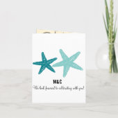 ドミニカ共和国 結婚式招待状パスポートスタイル 招待状 (裏面)