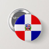 ドミニカ共和国 缶バッジ (正面&裏面)