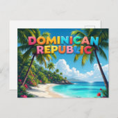 ドミニカ共和国 記憶 ポストカード (正面/裏面)