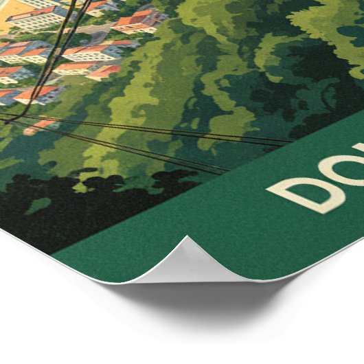 ドミニカ共和国:1960年代の旅行ポスターコレクション ポスター (角)