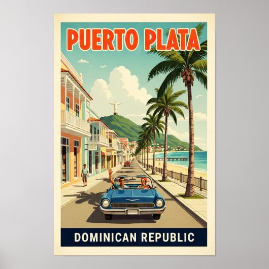 ドミニカ共和国:1960年代の旅行ポスターコレクション ポスター (正面)