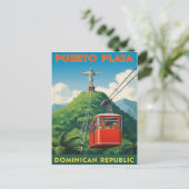 ドミニカ共和国:1960年代の旅 ポストカード (スタンド正面)