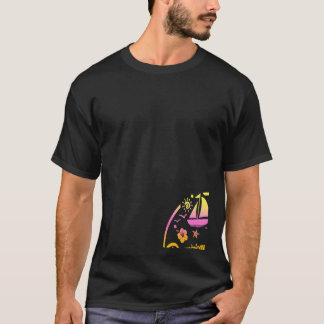 ドミニカ共和国 2025 家族旅行 ビーチマット Tシャツ