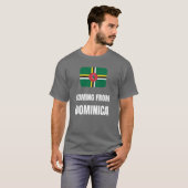ドミニカ出身者として Tシャツ (正面フル)