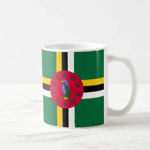 ドミニカ国旗のセラミックマグカップ コーヒーマグカップ
