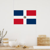 ドミニカ国旗のポスター ポスター (キッチン)