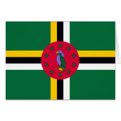 ドミニカ国旗 (正面横)