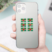 ドミニカ国旗6のコレクションパック シール (スマートフォン)