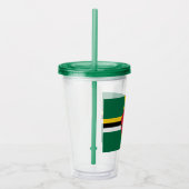 ドミニカ国旗 アクリルタンブラー (右)