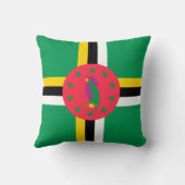 ドミニカ国旗 クッション (裏面)