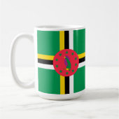 ドミニカ国旗 コーヒーマグカップ (左)