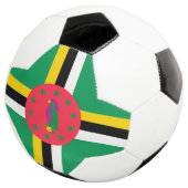 ドミニカ国旗 サッカーボール (3/4)