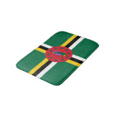 ドミニカ国旗 バスマット (アングル)