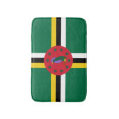 ドミニカ国旗 バスマット (正面縦)