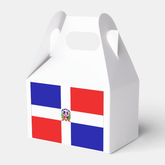 ドミニカ国旗 フェイバーボックス (裏面サイド)